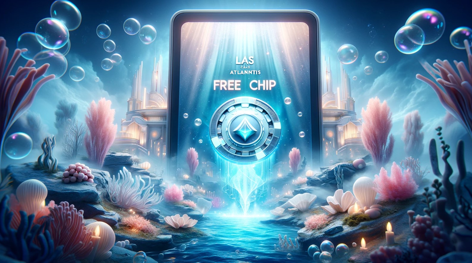 Las Atlantis casino free chip 2